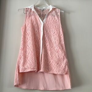 Lynn Ryan light pink tank new with tag size small